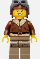 LEGO Minifigur Pilotin