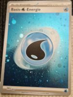 Pokémon Karte Basis-Energie Wasser