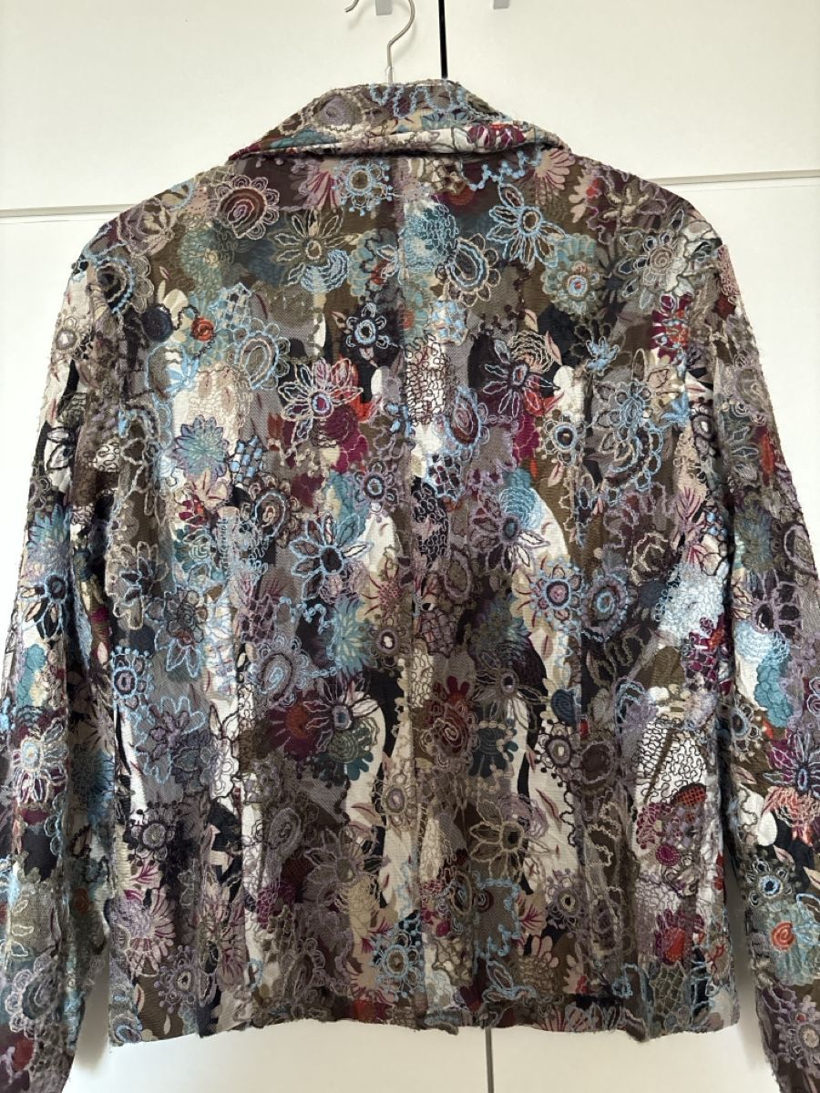 Giacche: Blazer,Blumenmuster, Top Zustand – Usato da Nebikon venduto da Draga25 4