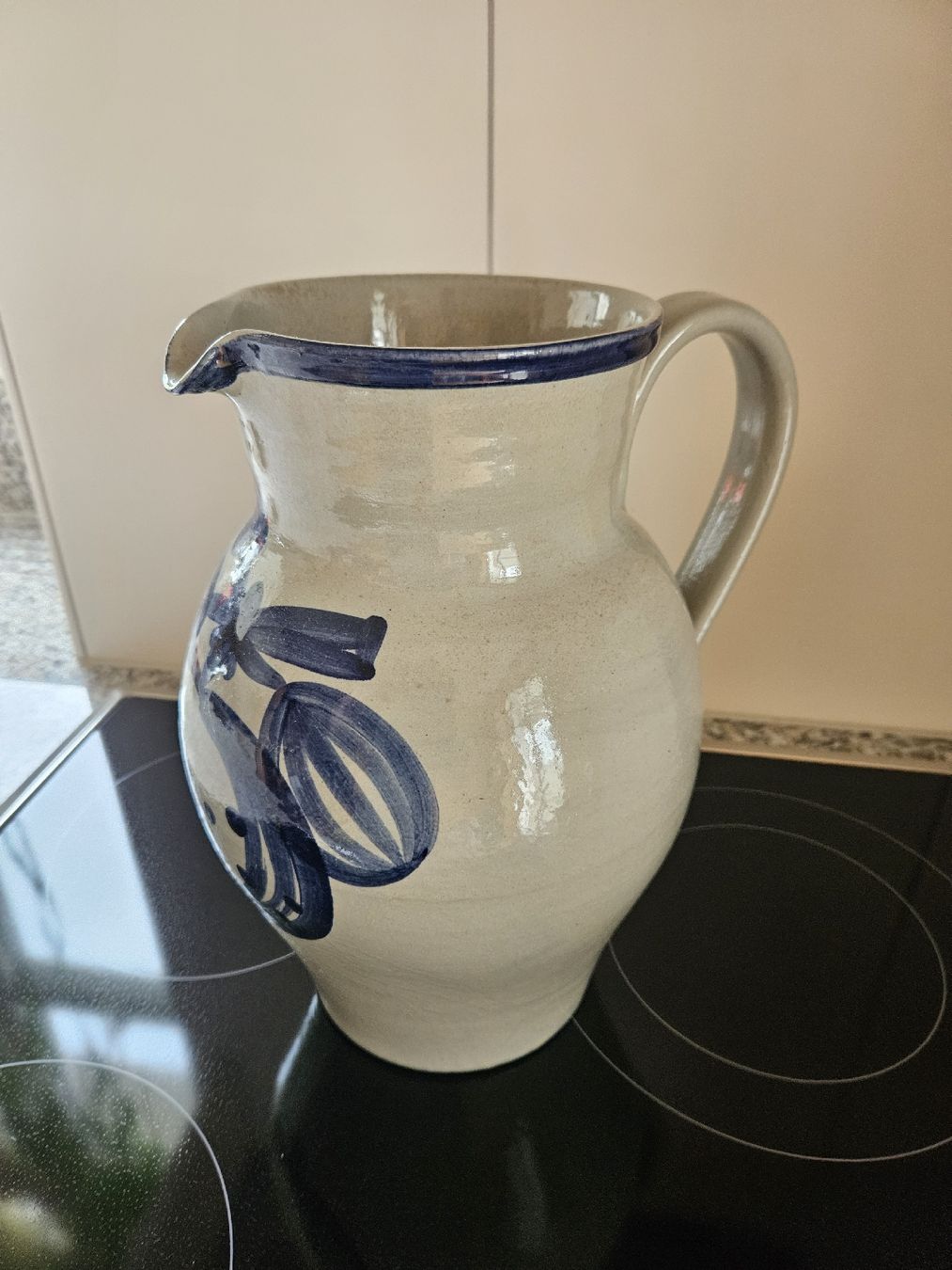 Karaffen: Vintage Landert Steinzeug Krug – Gebraucht aus Rüti ZH von Moli8 1