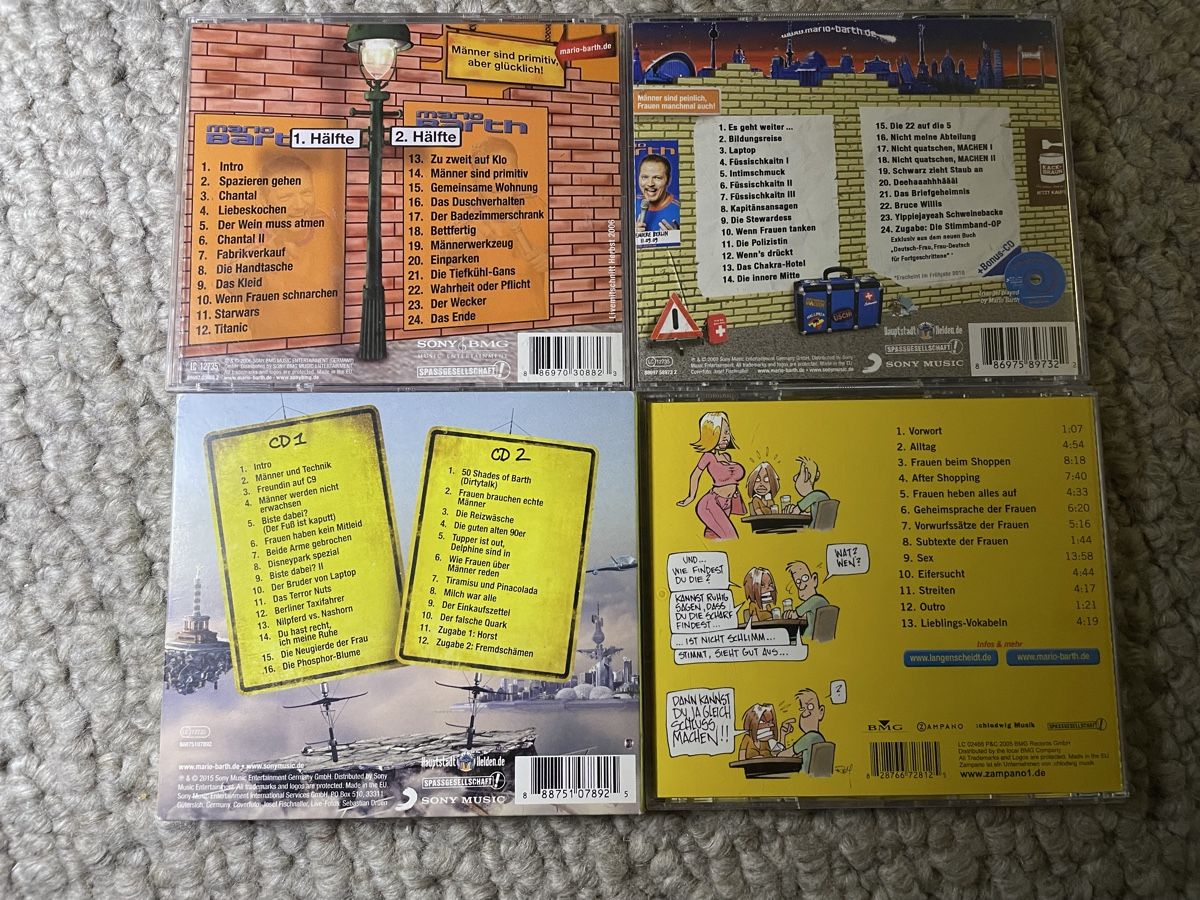 CDs: 4x Mario Barth – Gebraucht aus Reinach AG von trigger7811 2