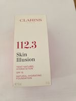 Clarins Skin Illusion 112.3 Sandalwood Fondotinta 30ml neuf