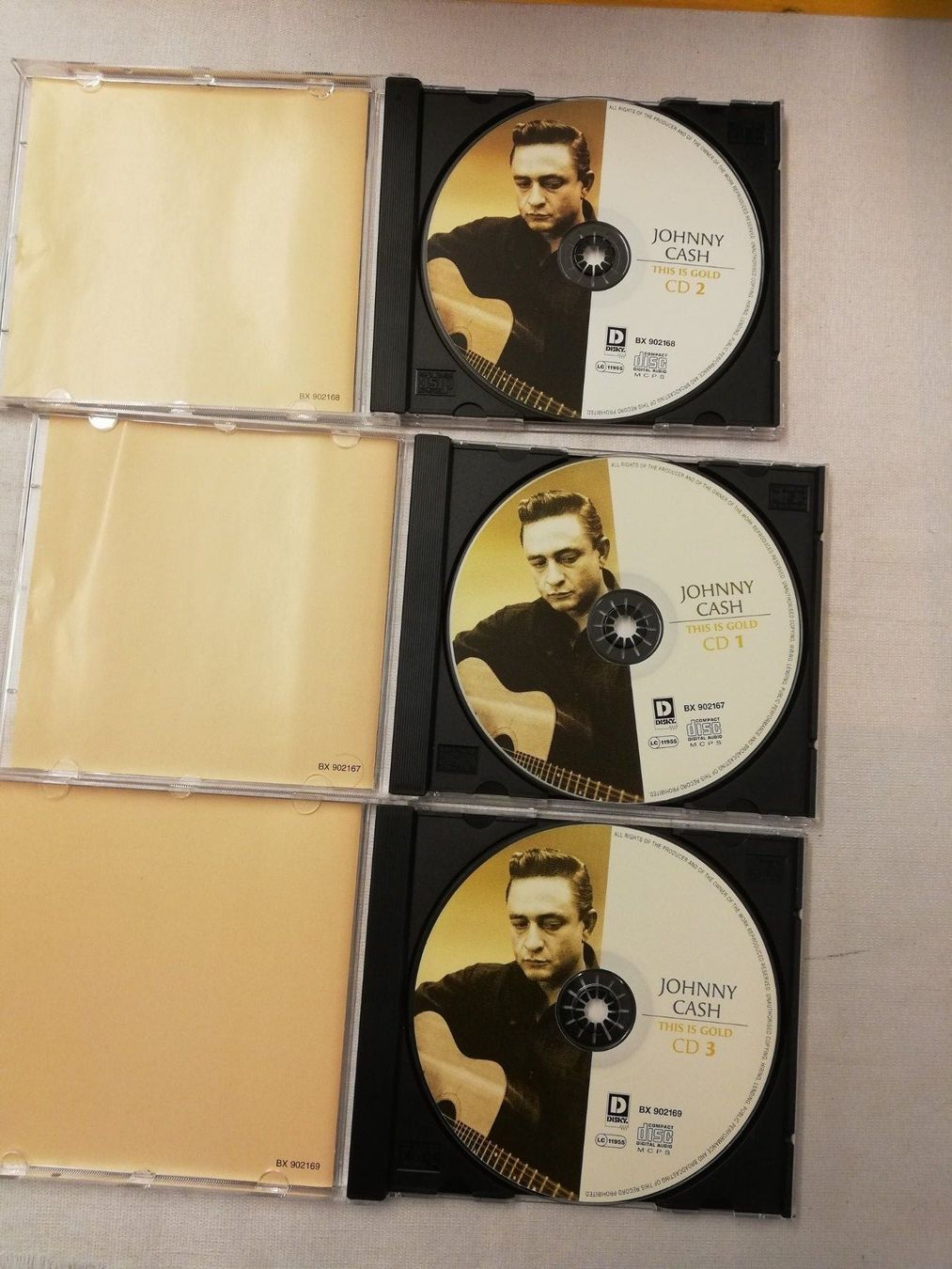 CD: JOHNNY CASH - THIS IS GOLD - 3 CD – Usato da Bern venduto da Vinylsound.ch 4