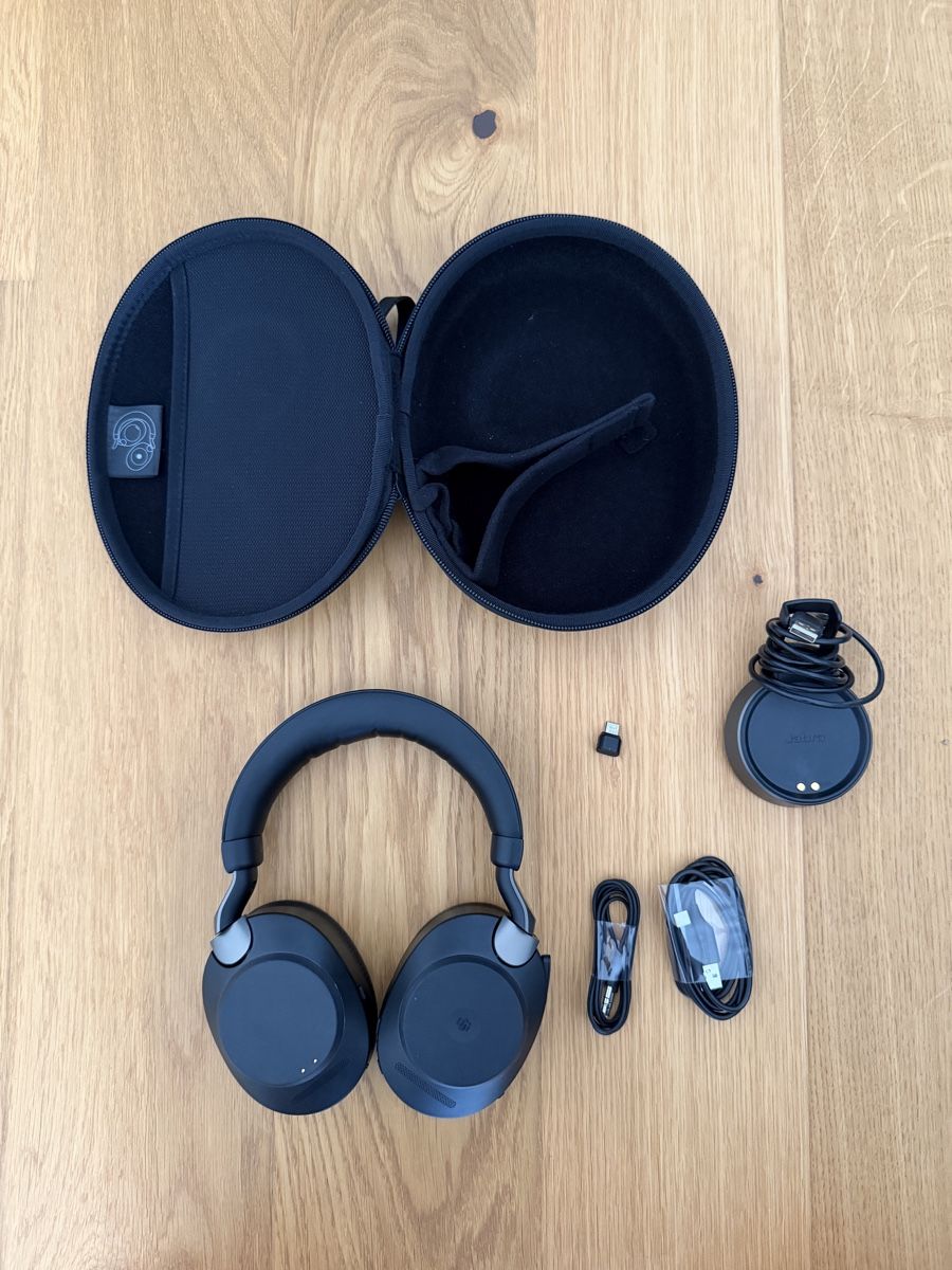 Jabra Cuffie: Jabra Evolve2 85 / MS-Teams / USB-C mit Ladestation – Usato da Busswil BE venduto da p___g