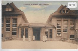 Nouvelle Maternite de Lausanne - coloriert