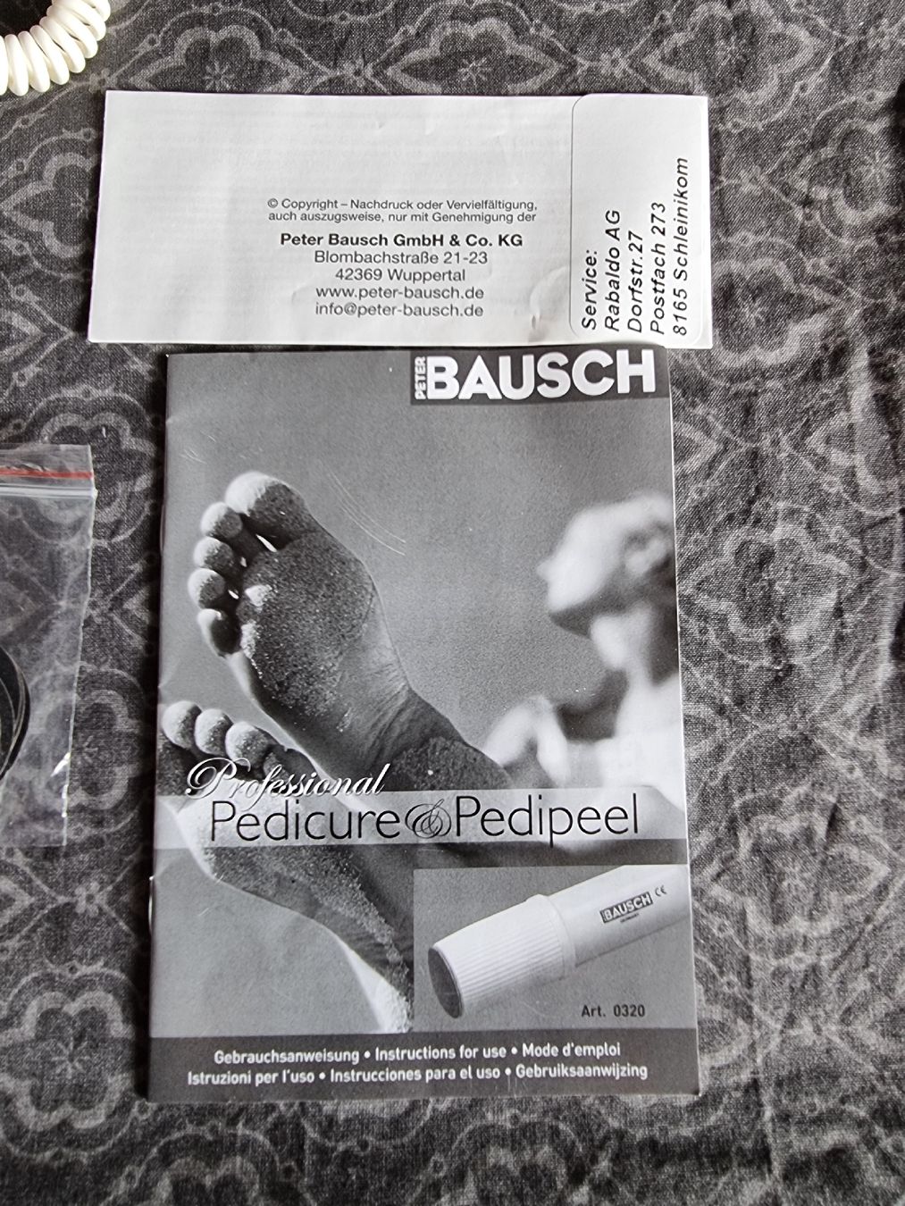 Pedicure: Fusspflege Elektrisch – Usato da Helgisried venduto da zuegli.24 4