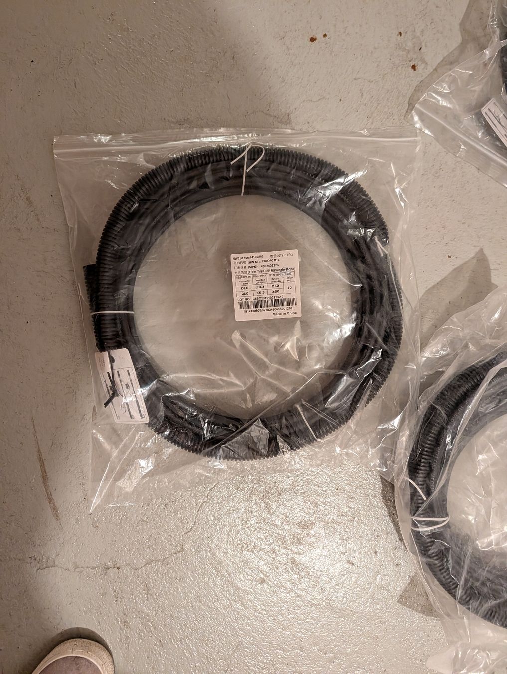Kabel: Glasfaser 4 Stück neu – Neu und originalverpackt aus Oberglatt ZH von LR1989