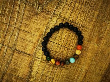 Planeten Armband, Perlenarmband