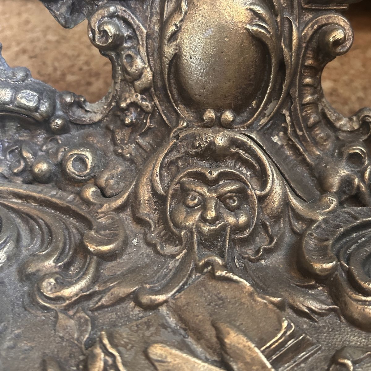 Portacandele: Antiker Kerzenstände Messing Engel Drachen 49 – Usato da Laufen venduto da belleskulptur 6
