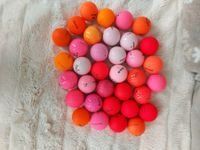Farbige Golfbälle wie auf dem Foto gemischt 50 Bälle