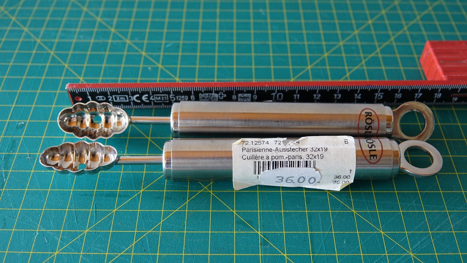 Rösle Elettrodomestici da cucina: 2 Rösle Parisienne Ausstecher Neu – Nuovo (secondo la descrizione) da Canobbio venduto da rima71