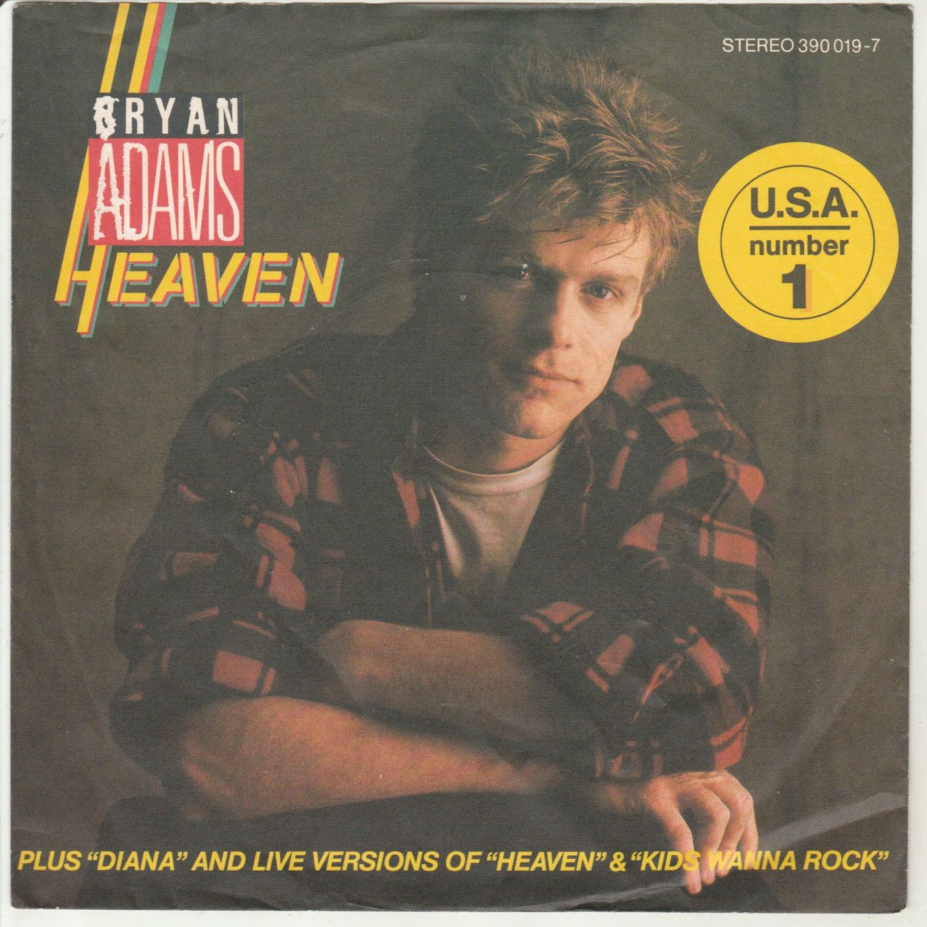 Dischi in vinile: Bryan Adams - Heaven 7" Vinyl 1984 – Usato da Tübach venduto da JamesStone