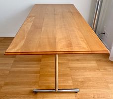 Beizentisch Esstisch Buchenholz 79x175cm mit Füssen