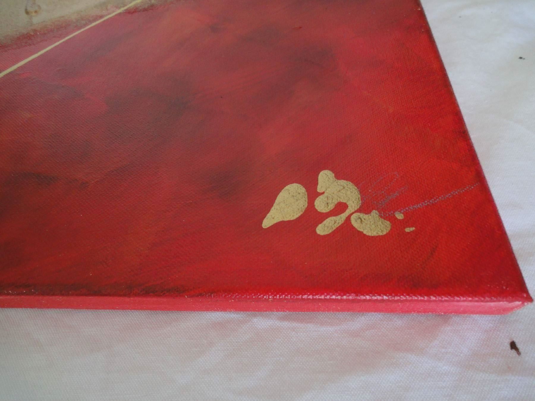 Gemälde: Acrylgemälde abstrakt auf Leine – Neu (gemäss Beschreibung) aus Chur von omonia 5