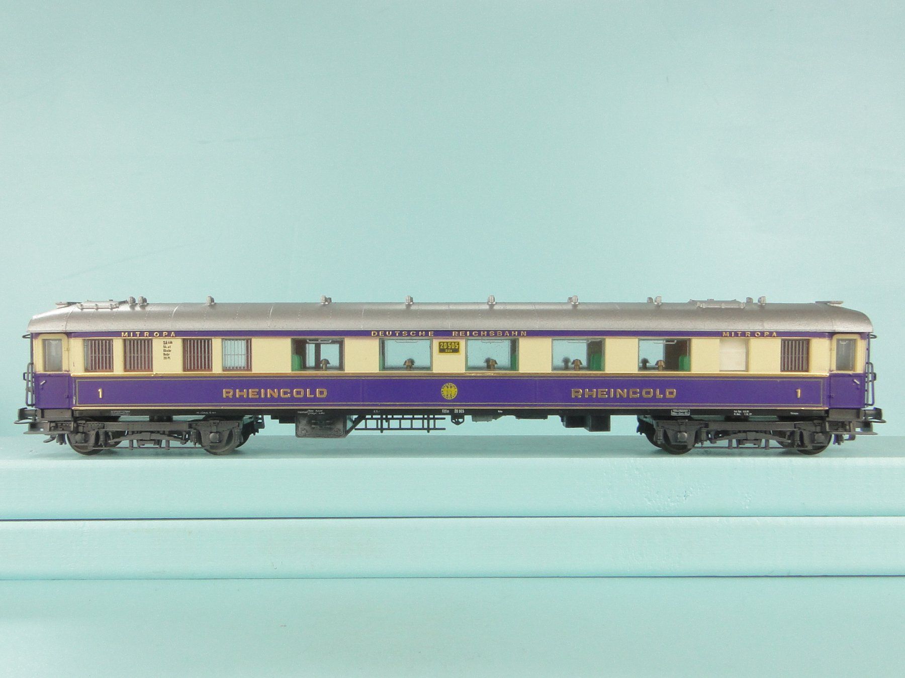Liliput Modellini di ferrovie: Liliput 822 Rheingold 1 Kl. – Usato da Bülach venduto da cann11 5