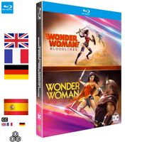 🎬Wonder Woman : Bloodlines + Wonder Woman - Blu-ray