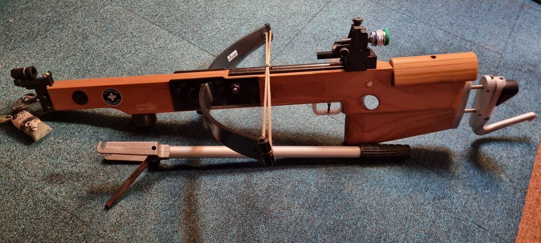 Tiro con l'arco: Armbrust Winzeler 30m Holz – Usato da Winterthur venduto da stutzrolf70 1