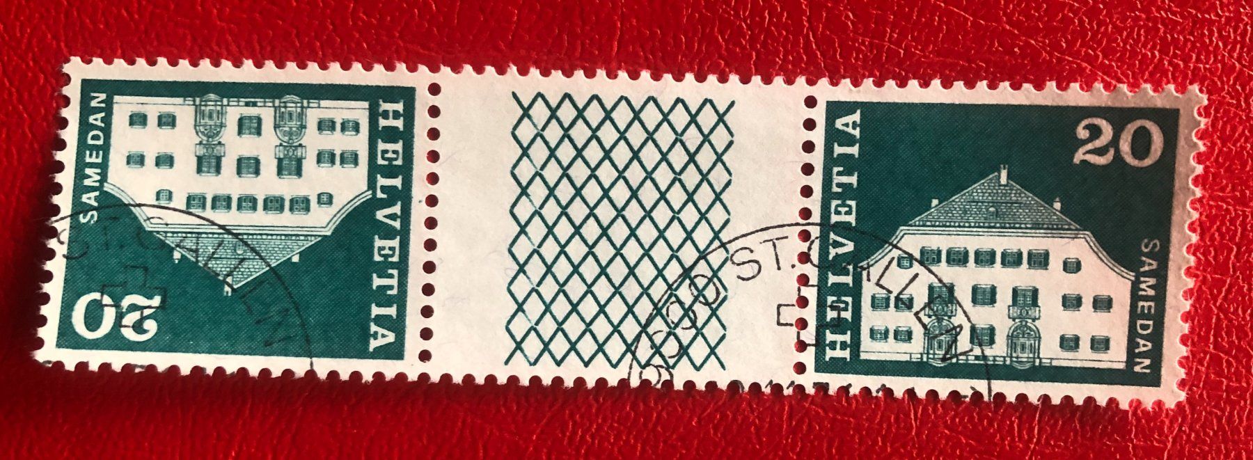 Alle Briefmarken: S 71 mit Stempel  St.Gallen – Gebraucht aus Aarau von Billa007