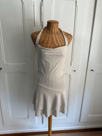 Neckholder Kleidchen beige 36