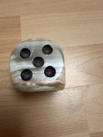 Würfel Onyx mit roten Punkten & schwarzen gebraucht