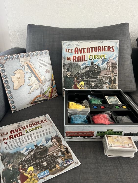 Extension Europe 1912 Pour Les Aventuriers Du Rail - Days Of Wonder, Jeu Neuf