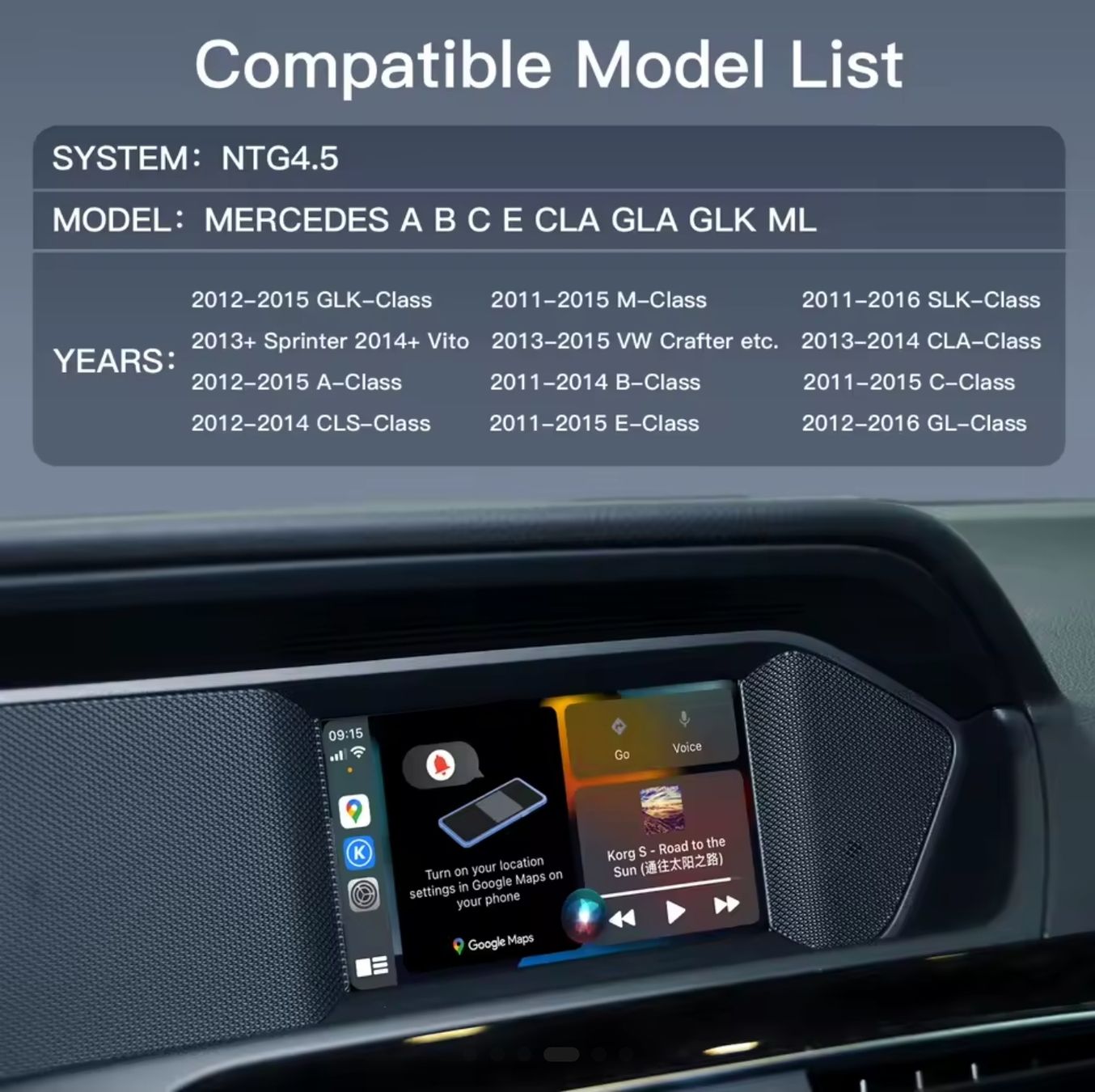 Navigation: Carplay Android Auto Modul Mercedes NTG4.5 – Neuf (Voir description) à Biel/Bienne par El_Mariachi 3