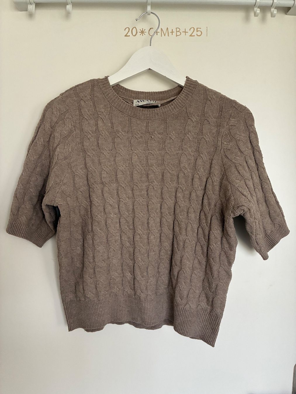 Pullover & Sweatshirts: Zopfstrick Pullover beige XS – Gebraucht aus Pfungen von 17j_5zgy