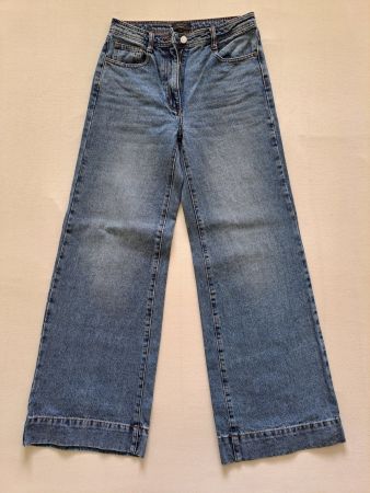 Wide Leg Jeans von Manor Woman Gr. 34, dunkelblau