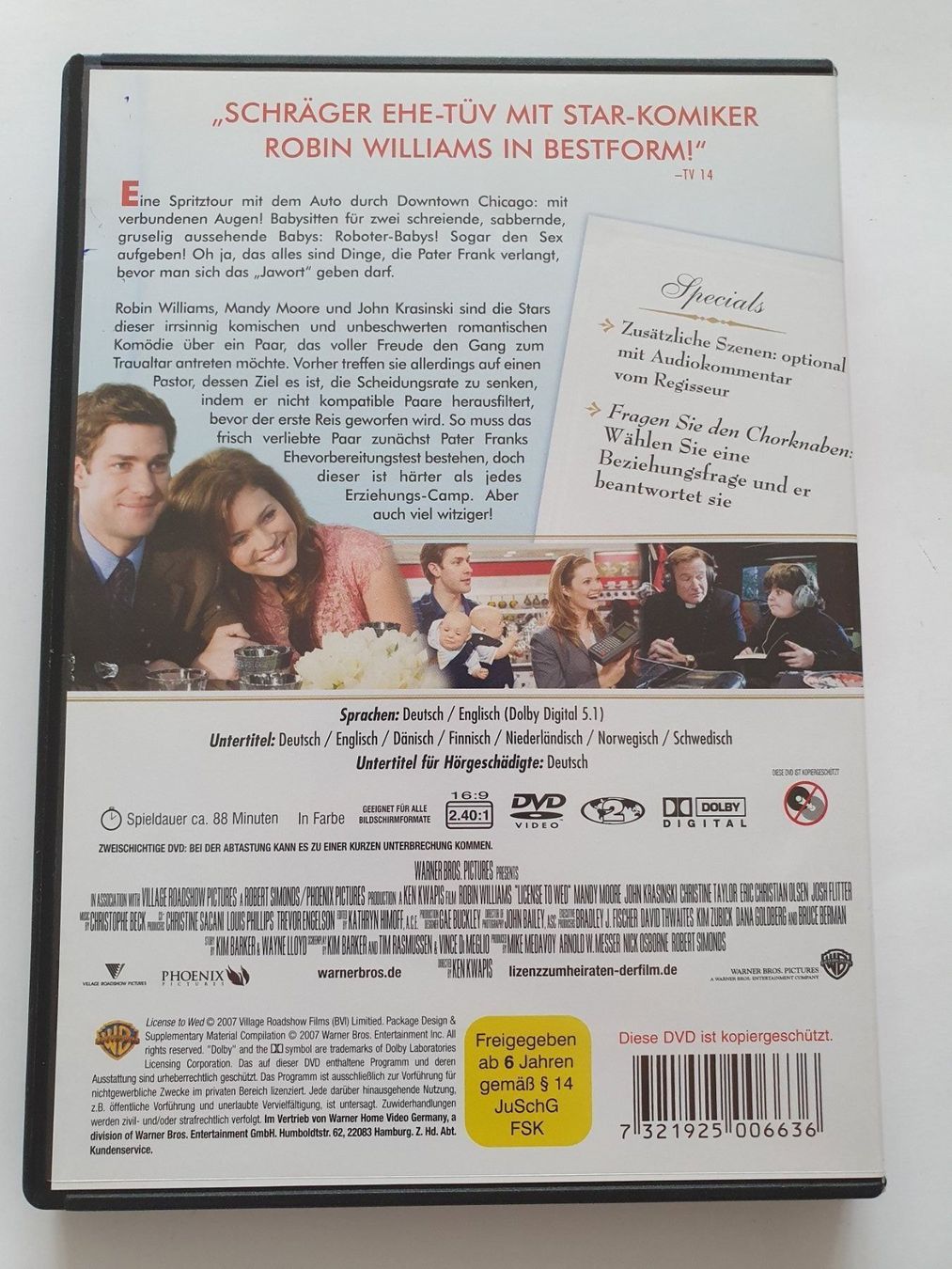 Alle DVDs: Lizenz zum Heiraten DVD Robin Williams – Gebraucht aus Oberdorf BL von BaldenEagle 1