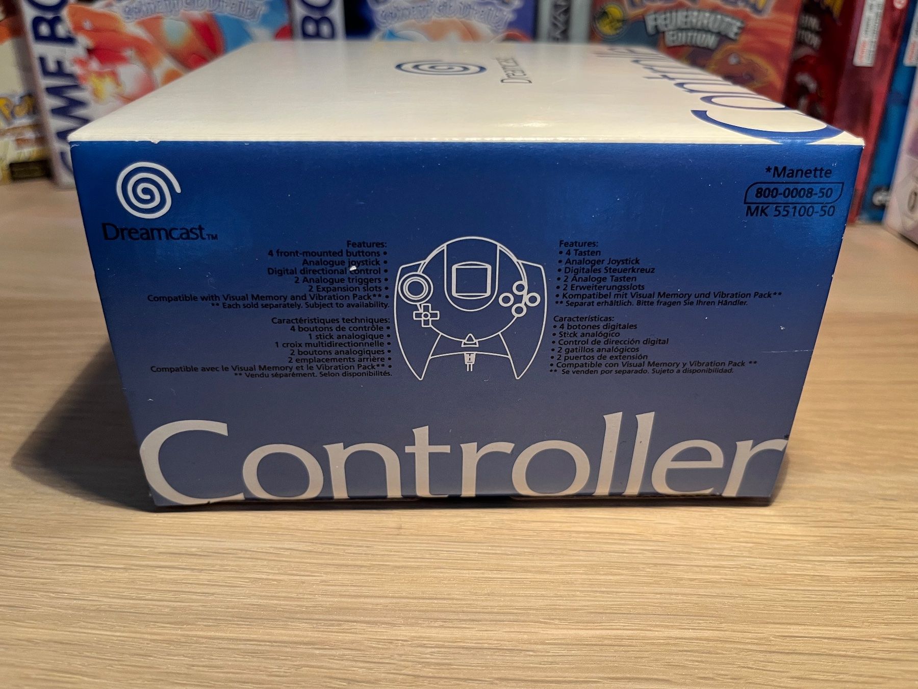 Sony Controller: Sega Dreamcast Controller mit OVP CIB Original 1999 – Gebraucht aus St. Gallen von  9