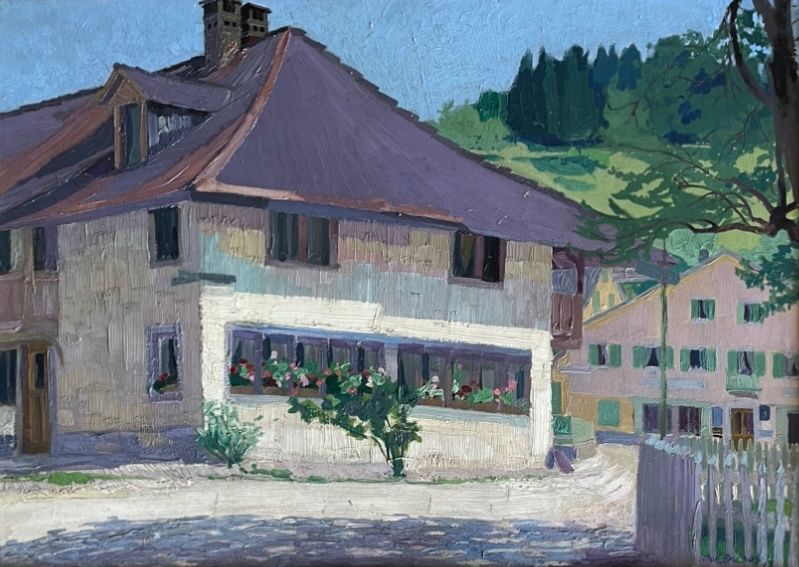 Dipinti: Ernst Oscar (1886-1944) – Usato da Grosshöchstetten venduto da Perle1951 1