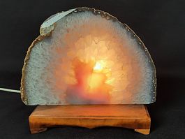 Achat-Geode Lampe