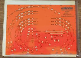 Märklin 0211 Oberleitungsmesslehre für K+M-Gleise HO