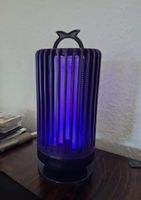 Insektenvernichter Lampe lila mit UV-Licht guter Zustand