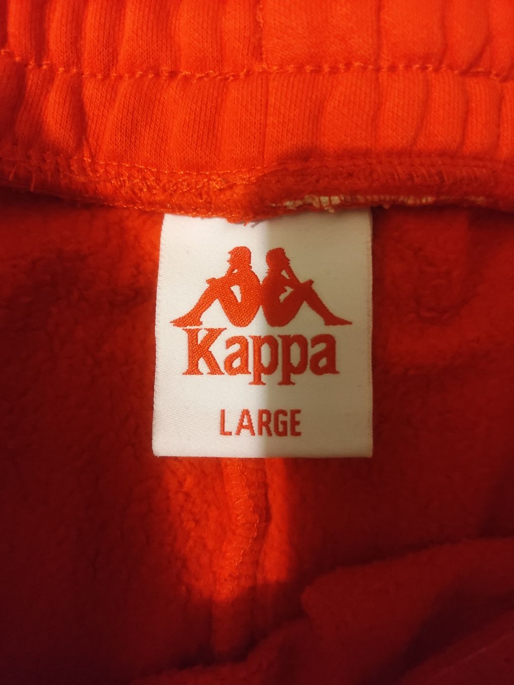 Kappa Pantaloni: Kappa Jogginghose, Rot mit Streifen, Grösse L – Usato da Zürich venduto da alex_mike 1