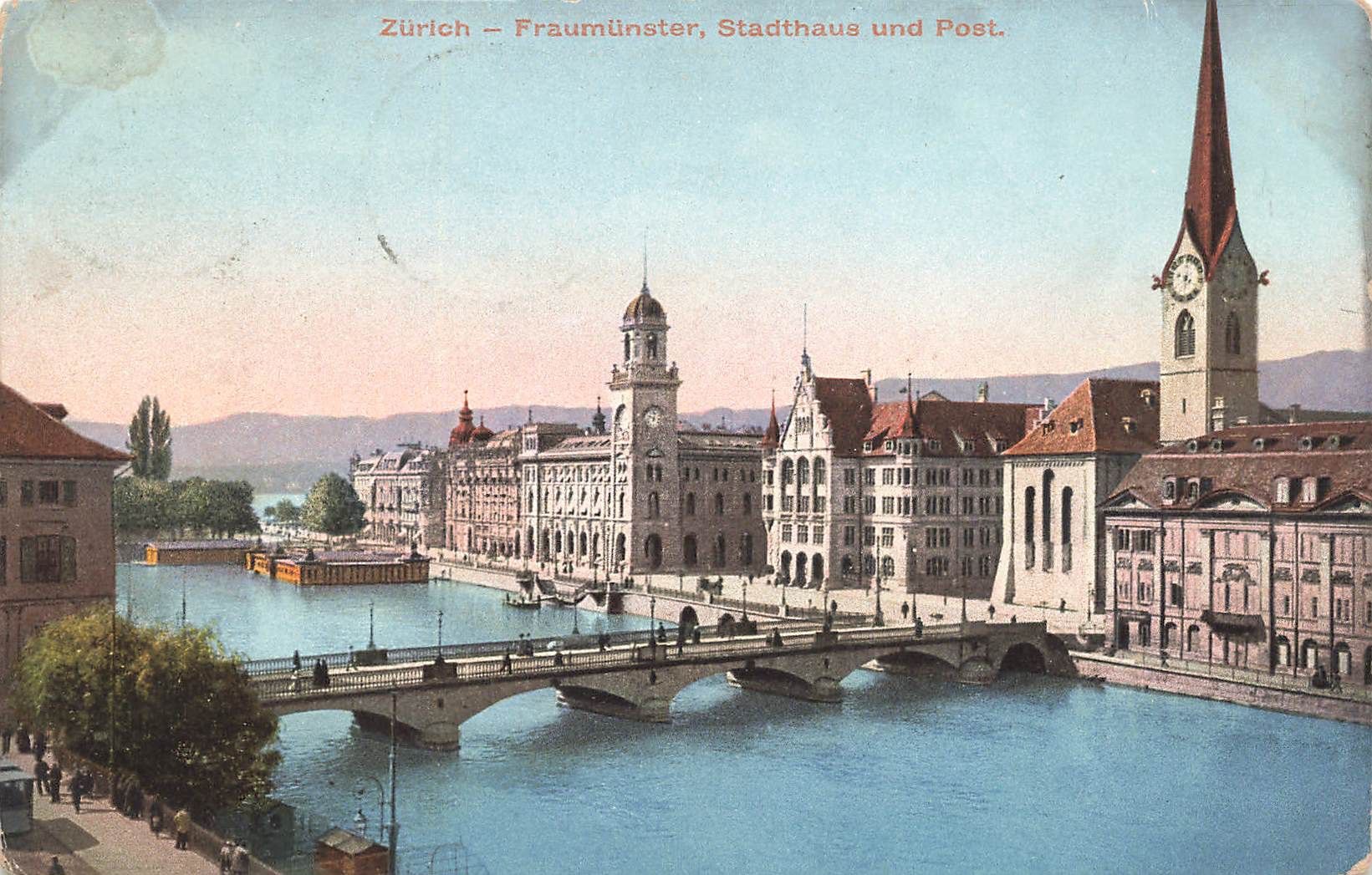 Cartoline postali: Zurich – Usato da Biasca venduto da Blenio71