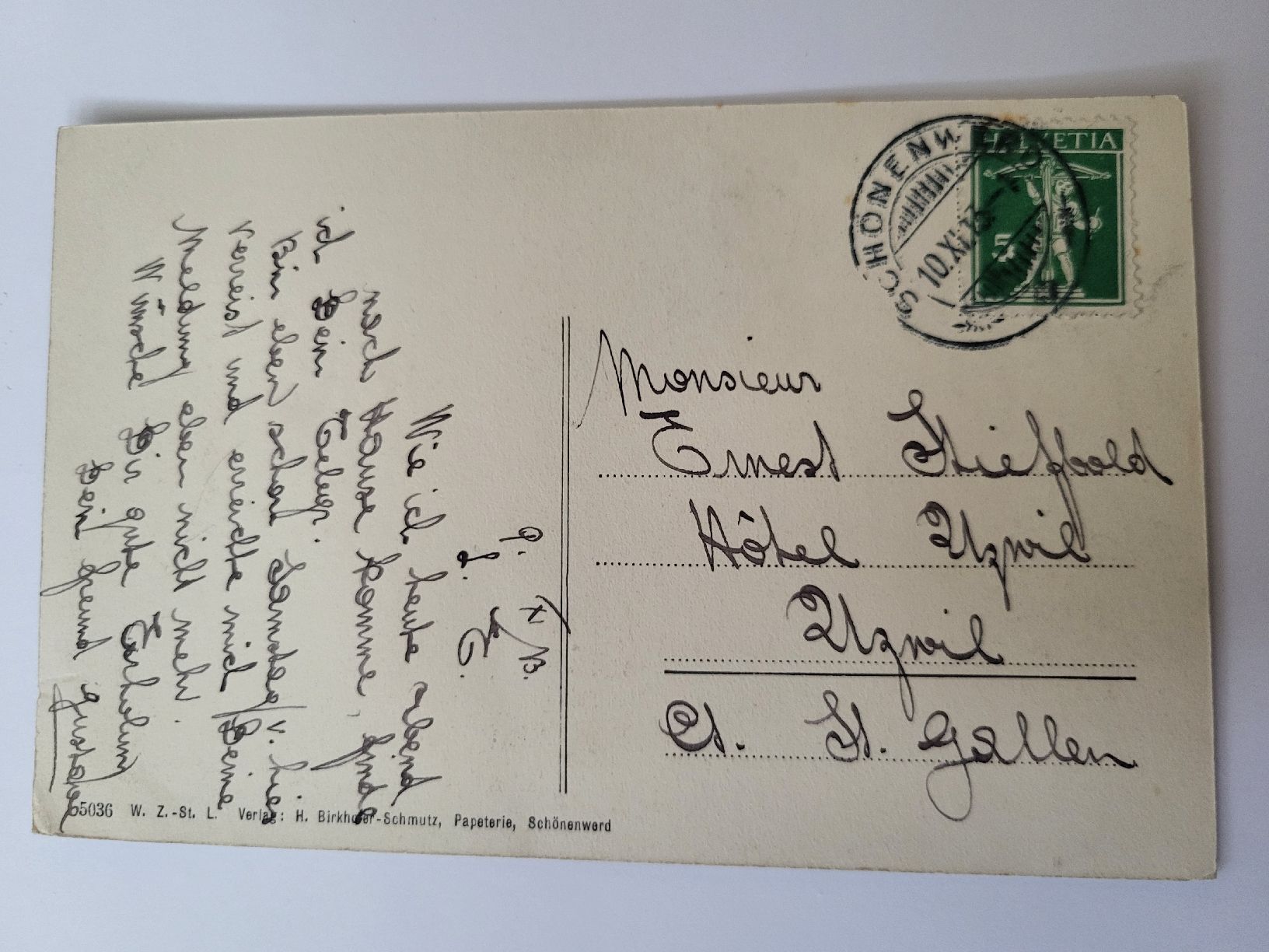 Cartoline postali: Alte Ansichtskarte Schönewerd mit Pferdefuhrwerk, R4 – Usato da nunningen venduto da mic_88k2 1
