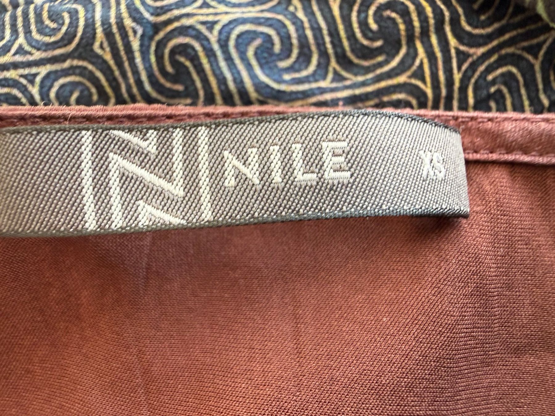 Nile Camicette: Nile Bluse Grösse XS Seide Viskose – Usato da Kirchdorf AG venduto da coco123 3