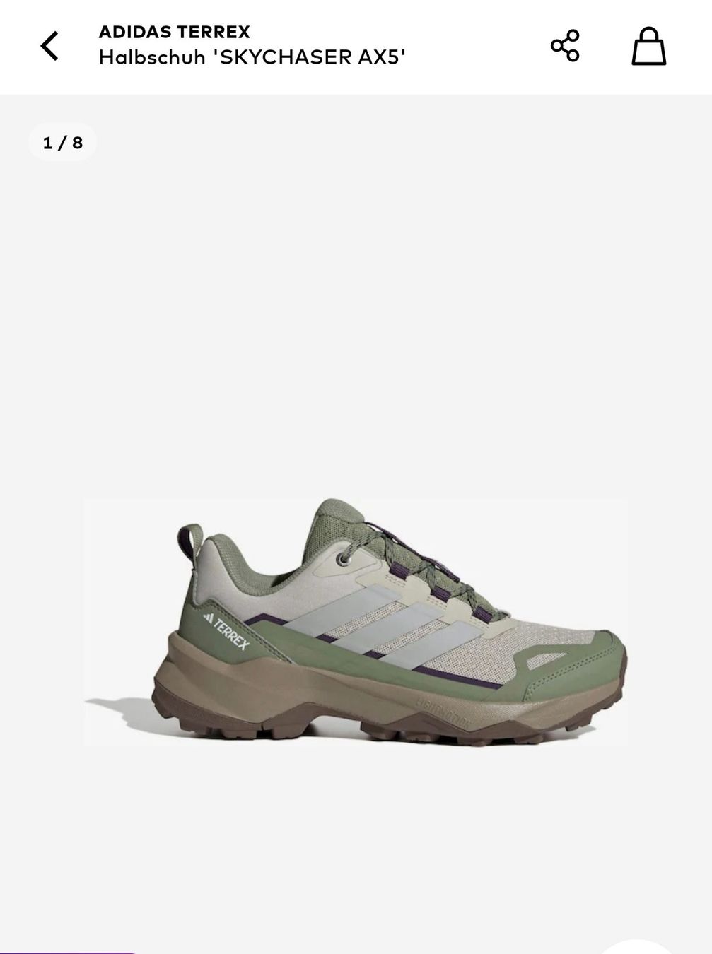 Adidas Herrenschuhe: Adidas Terrex Skychaser 5 Neu – Neu (gemäss Beschreibung) aus Weiningen ZH von gandy80