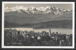 Zug Gesamtansicht mit Berneralpen
