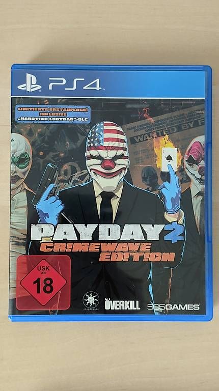 Giochi: PS4, PS5 Payday Crimewave Edition, Neuwertig – Nuovo (secondo la descrizione) da Ballwil venduto da bom_ar