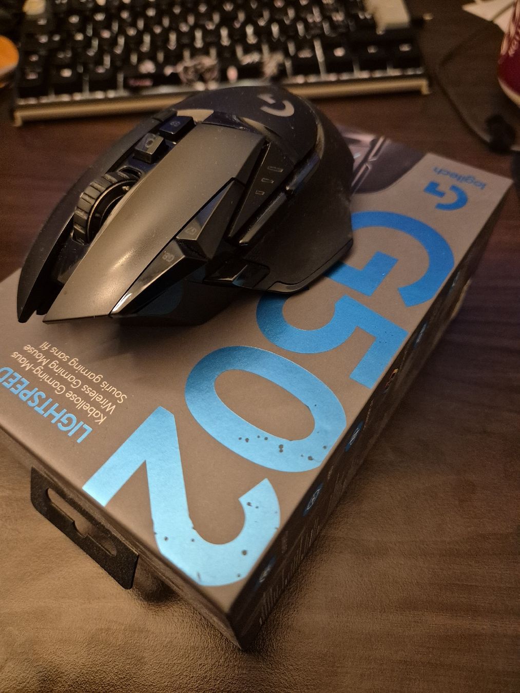 Logitech Maus: Logitech G502 Lightspeed Gaming-Maus – Defekt aus Winterthur von aka_8nnz