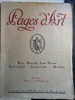 Pages d'Art - Nov. 1916 -H.C- Forestier