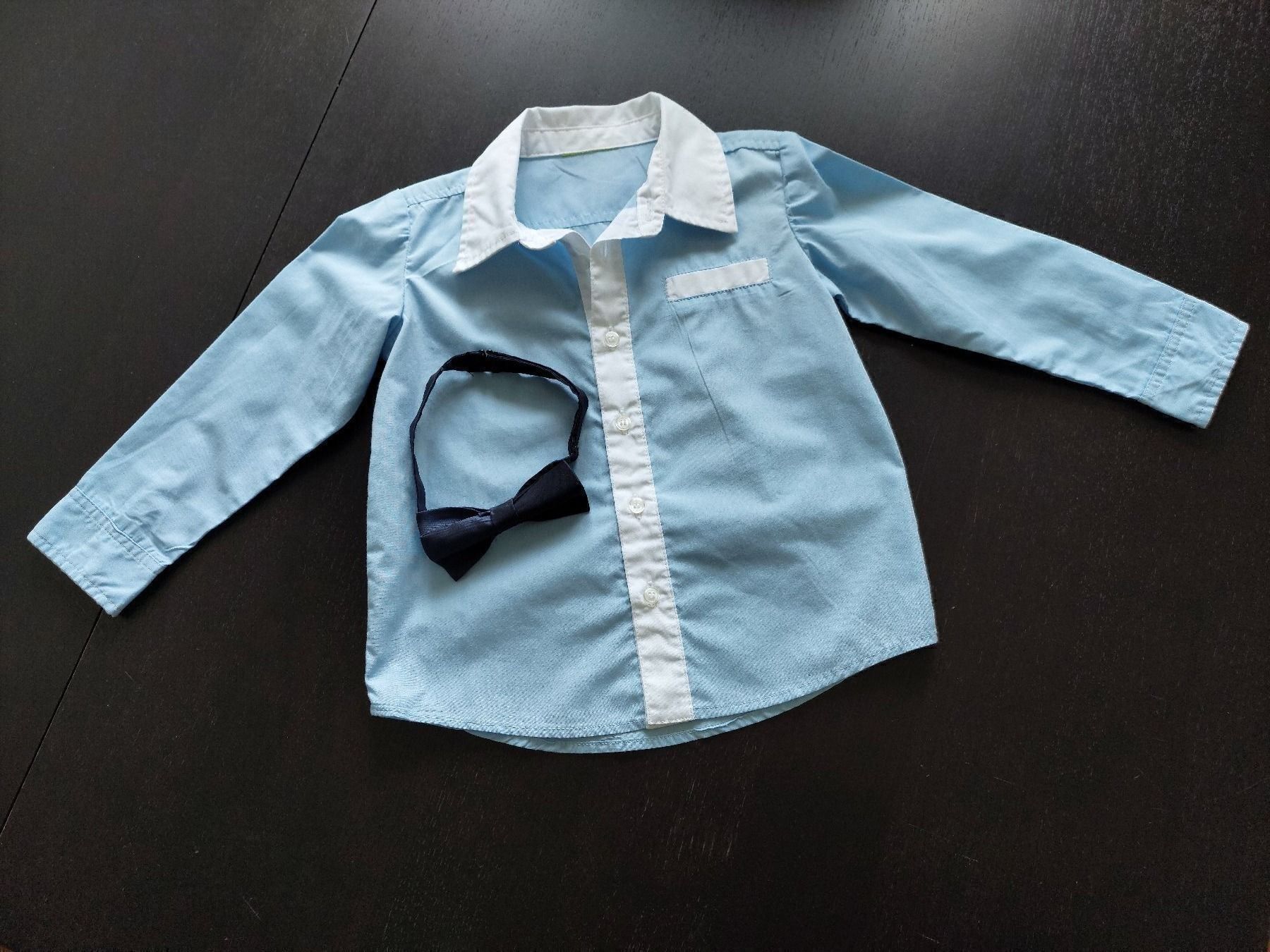 Camicie, Top & T-shirt: Hemd mit Fliege Gr. 86/92 – Nuovo (secondo la descrizione) da Grüningen venduto da SaSiSo