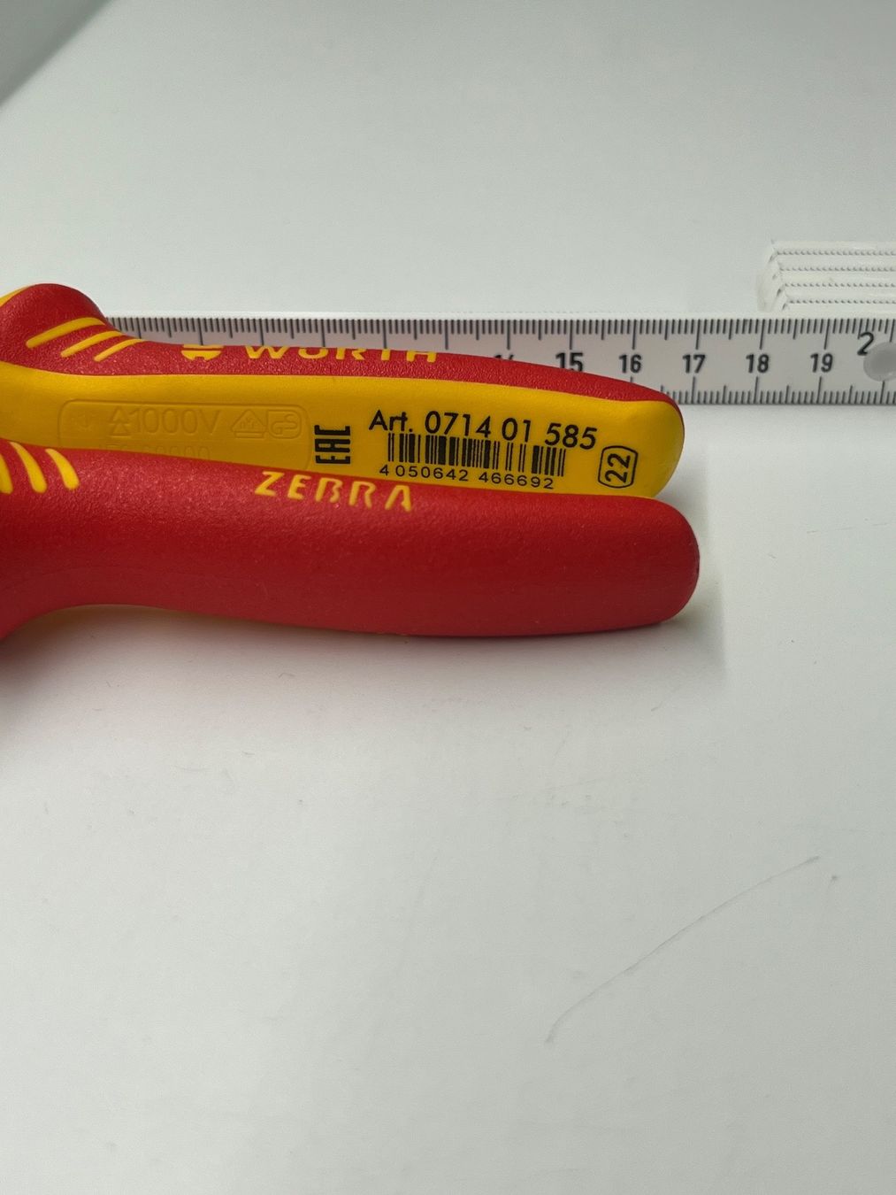 Würth Tutti gli attrezzi: Würth Zebra VDE Kabelschere 160mm. – Nuovo (secondo la descrizione) da Heerbrugg venduto da ProBau-Liq 4