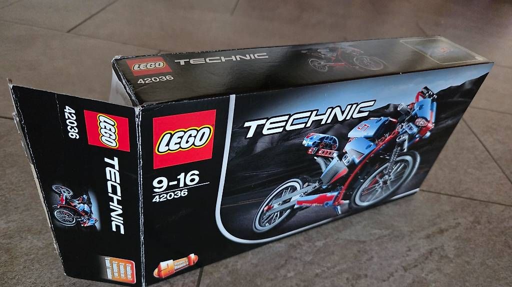 Lego Giocattoli: LEGO Technic (Technik) Strassenmotorrad 42036 – Usato da Oberstammheim venduto da cziegeler 3