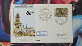 CL36 Enveloppe + Timbre Suisse - Theme Aviation 1986