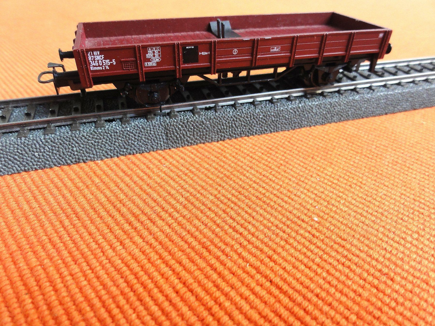 Märklin Modellini di ferrovie: Märklin 4435 offener Güterwagen – Usato da Ebikon venduto da 2297 3