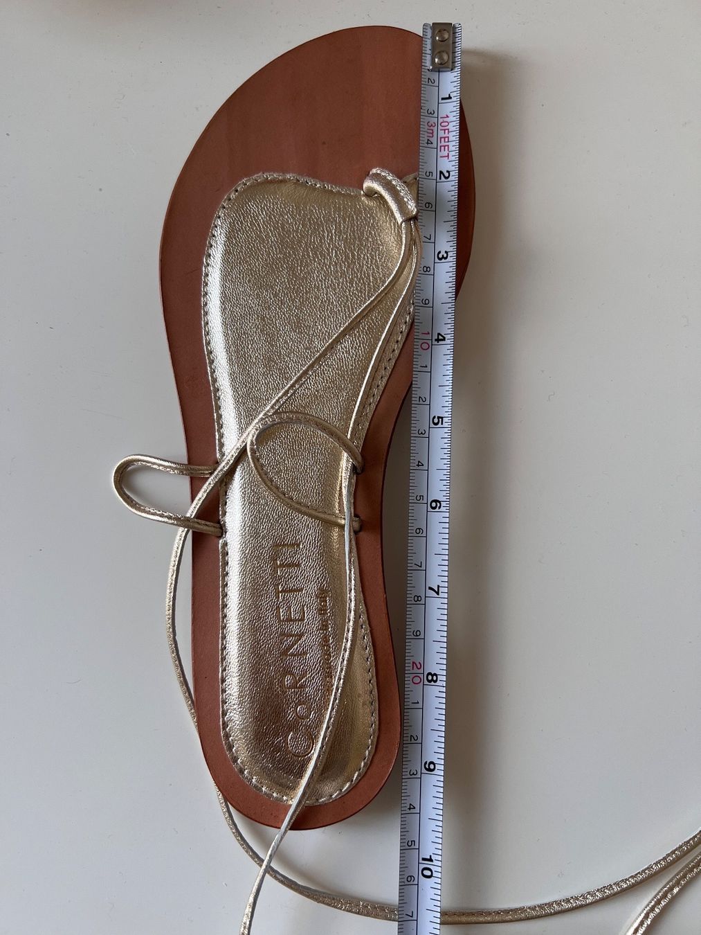 Zara Scarpe da donna: Wunderschöne Cornetti Sandalen gold – Nuovo (secondo la descrizione) da Zürich venduto da Suki. 4