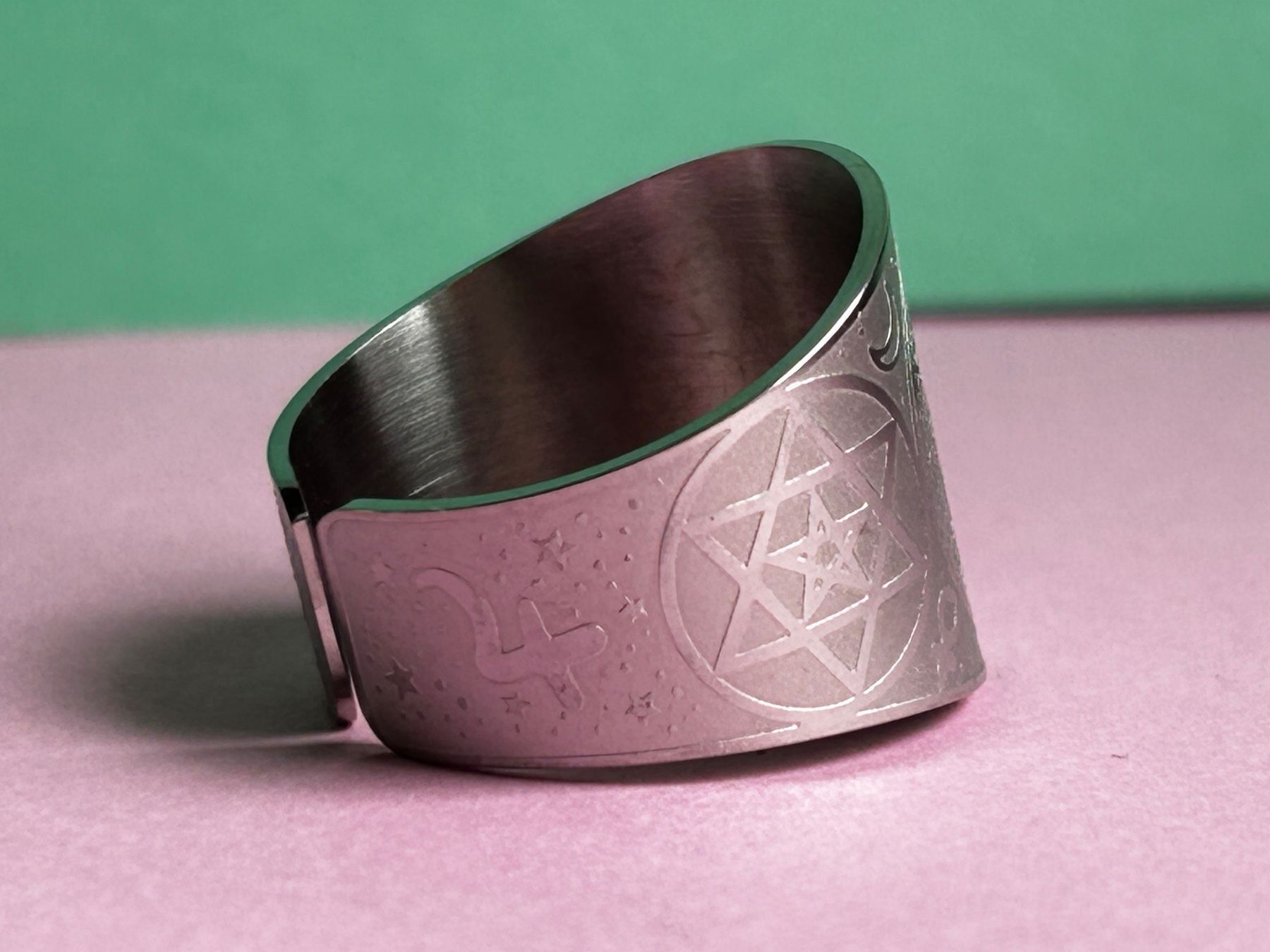 Anelli: Fingerring ALL IS ONE Alpha/Omega (60) – Usato da Dittingen venduto da Bellevista 4